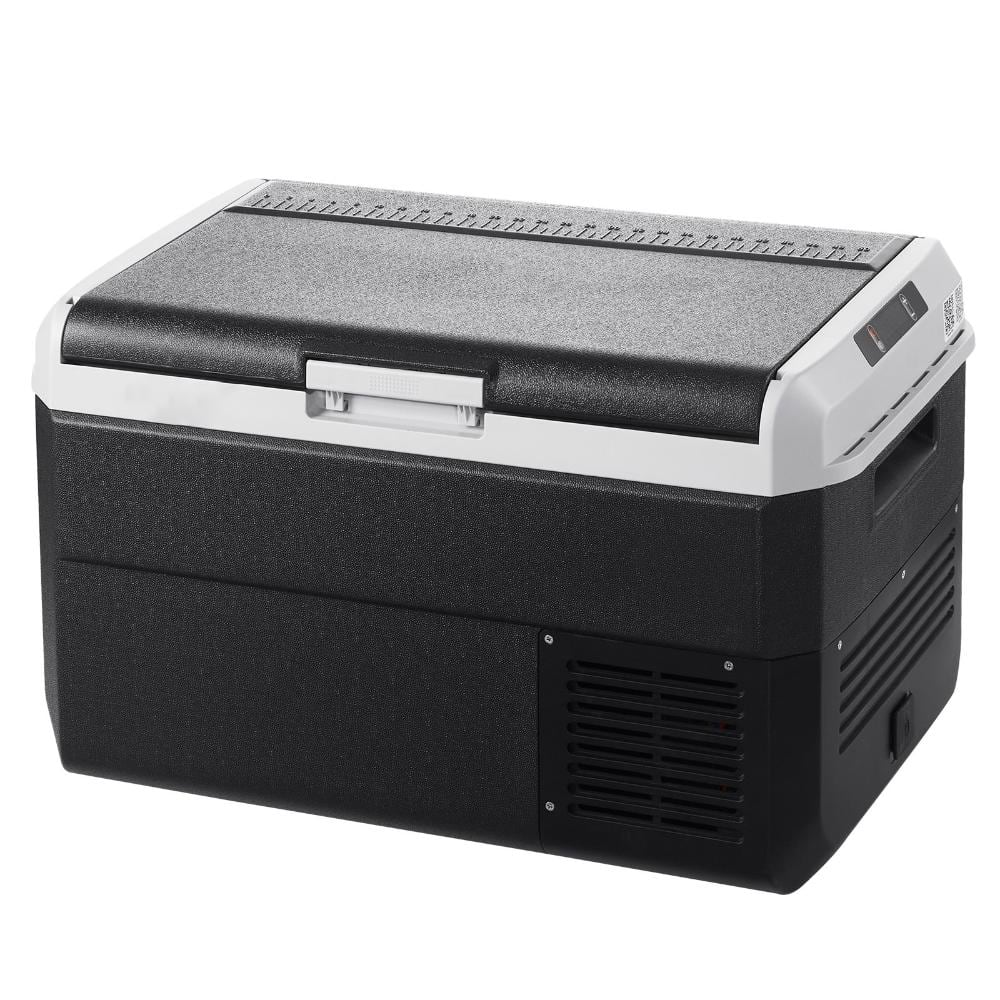 40L Portable Car Refrigerator Freezer, -4Â°F to 68Â°F, 12/24V DC and 100-240V AC Compressor Cooler for RV
