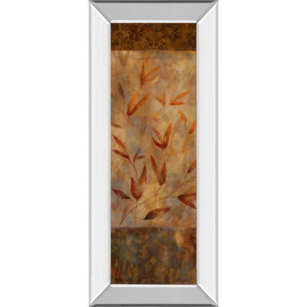 Classy Art "Autumn's Allure I" By Carol Robinson Print Mirror Framed Wall Art 18 in. x 42 in.