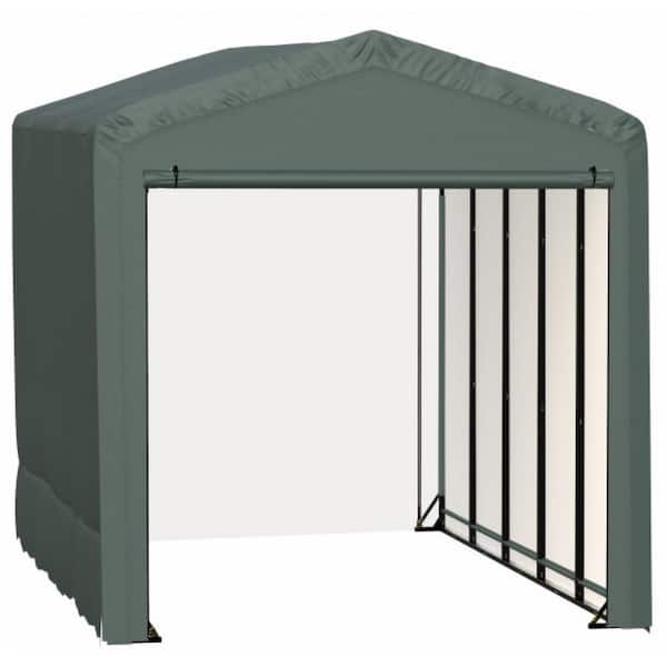 ShelterLogic Sheltertube 14 ft. x 23 ft. x 16 ft. Green Garage