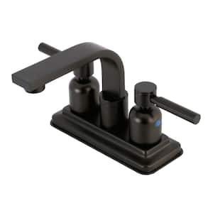 Concord 4 in. Centerset 2-Handle Bathroom Faucet in Oil Rubbed Bronze