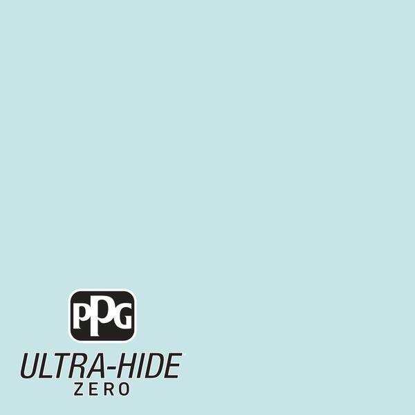 PPG 1 gal. #HDPB19U Ultra-Hide Zero Misty Aqua Semi-Gloss Interior Paint