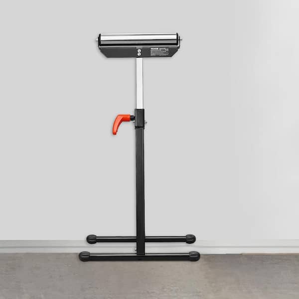 2-Pack Roller Stands 27.44 in. x 16.93 in. 135 lbs. Load Capacity Adjustable Height Folding Stationary Roller Stands