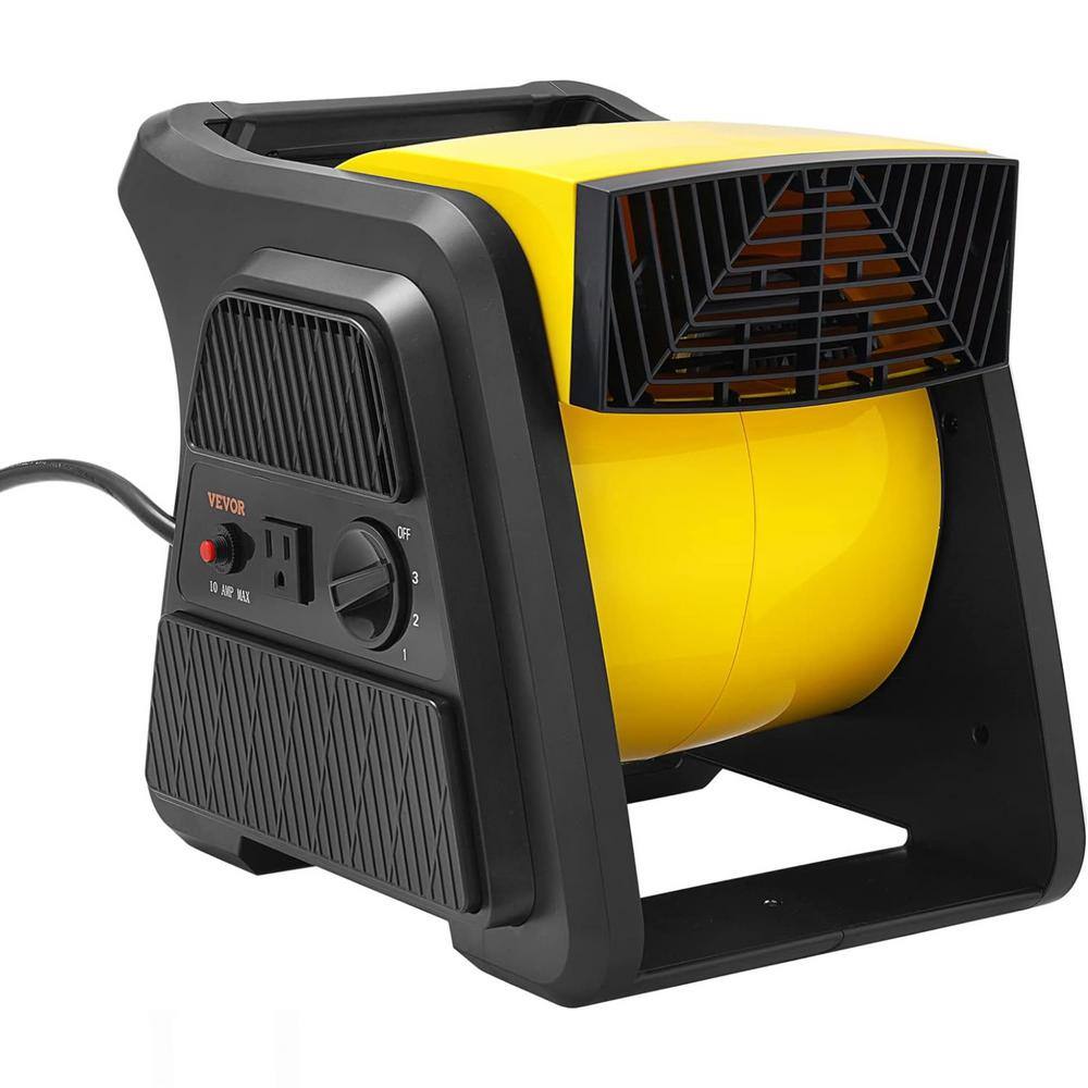 12 in. Carpet Dryer for Cooling and Ventilating, Portable Blower Fan with 4