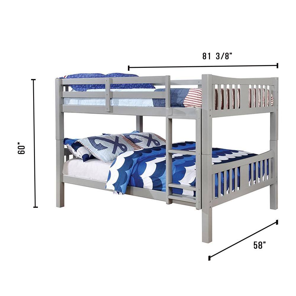 Cameron Gray Full Bunk Bed price history on PriceWatchPro