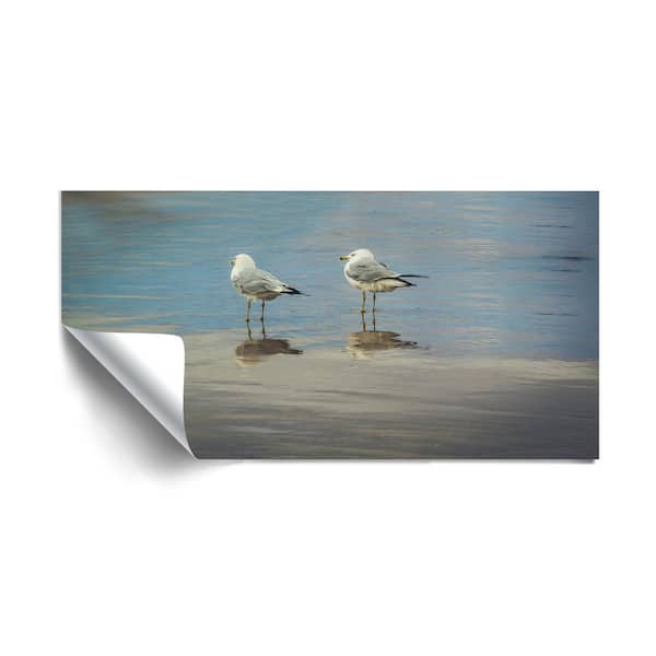 ArtWall "Silent they wait" Animals Removable Wall Mural