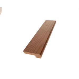 Hales Oak Stair Nose Color Canter 0.375 in. T x 0.75 in. W x 78 in. L