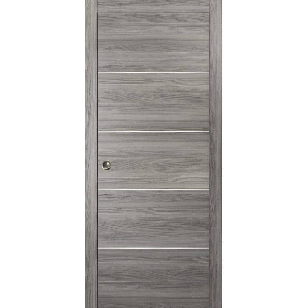 Sartodoors Planum 0020 24 In X 96 In Flush Ginger Ash Finished Wood   Ginger Ash Sartodoors Sliding Doors Planum0020pd Ga 2496 64 1000 