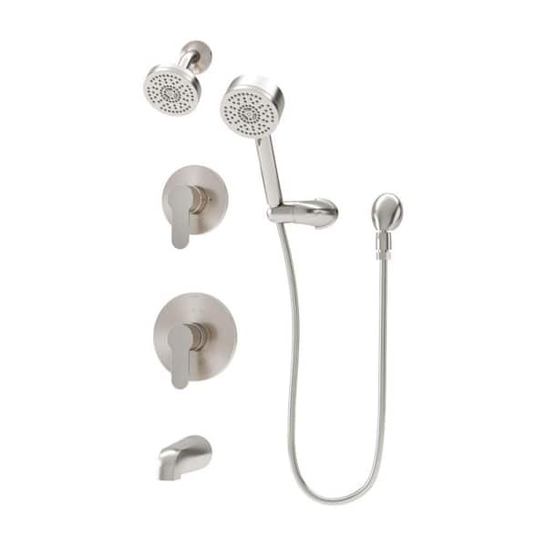 Symmons Identity Hydro Mersion 2-Handle Tub and Shower, Hand Shower, and Diverter Trim Kit - 1.5 GPM (Valve Not Included)