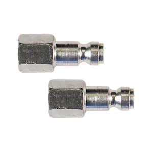 1/4 in. Automotive Steel Plug Set with 1/4 in. Female NPT (2-Piece)
