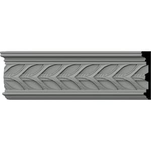 SAMPLE - 5/8 in. x 12 in. x 3-1/8 in. Polyurethane Monique Pierced Panel Moulding with Backplate