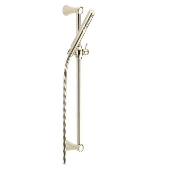 Grail 1-Spray Handheld Shower Head in Polished Nickel
