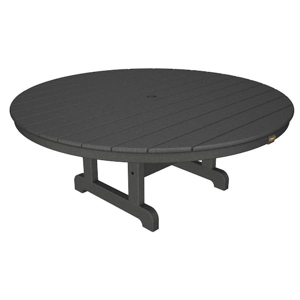 Trex Outdoor Furniture Cape Cod Stepping Stone 48 in. Round Outdoor Conversation Table