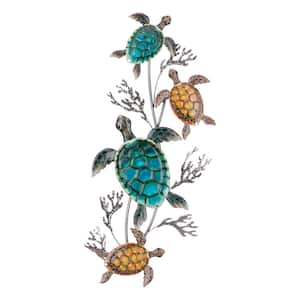 Lustre Wall Decor 4 Sea Turtle