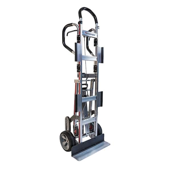 Magliner 800 lb. Capacity Appliance Hand Truck with Dual Shepherd Handle 4th Wheel Attachment Break Back Bar and Wings