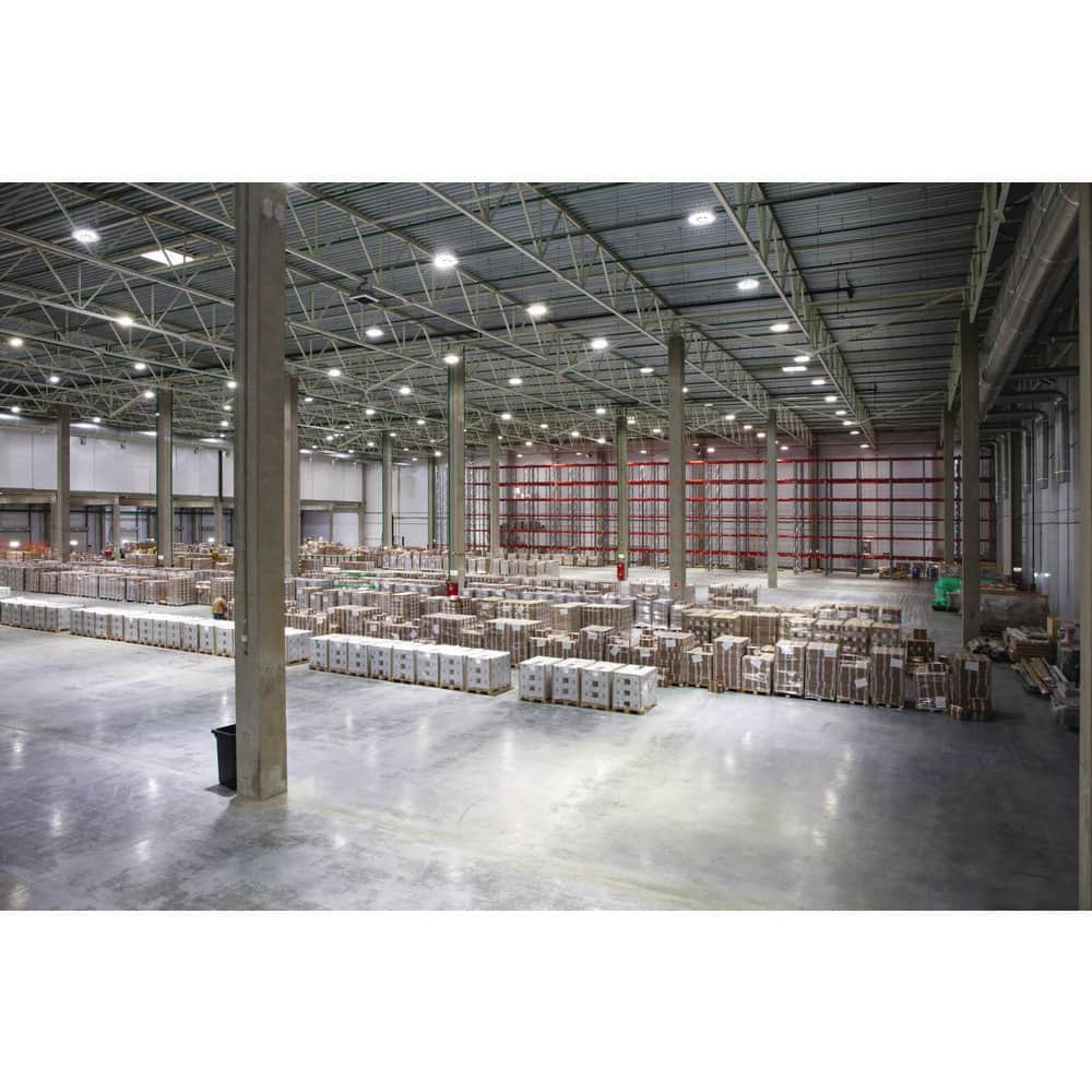 Matte Black Aluminum LED Round High Bay Light