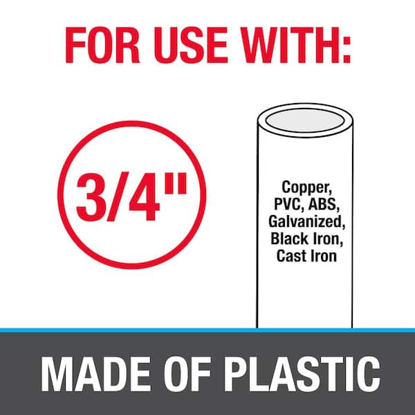 3/4 in. x 25 ft. Plastic Pipe Hanger Strap