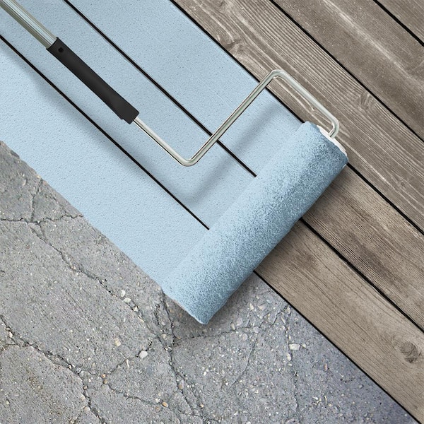 1 gal. #M520-2 After Rain Textured Low-Lustre Enamel Interior/Exterior Porch and Patio Anti-Slip Floor Paint