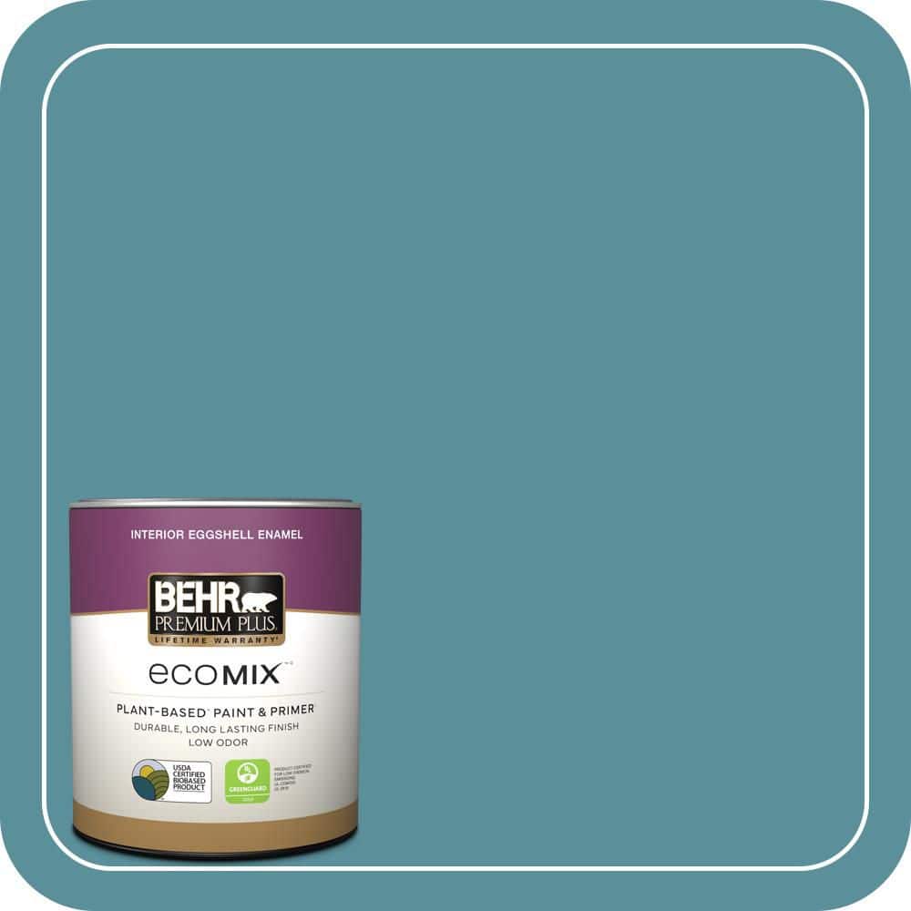 1 qt. #520F-5 Harbor Eggshell Enamel EcoMix Plant-Based Interior Paint & Primer price history on PriceWatchPro