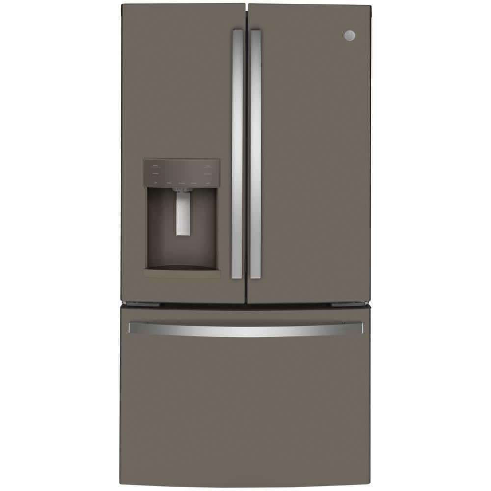 22.1 cu. ft. French Door Refrigerator in Slate, Fingerprint Resistant, Counter Depth and ENERGY STAR, Fingerprint Resistant Slate