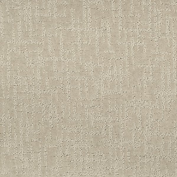 Mohawk 8 in. x 8 in.  Pattern Carpet Sample - Brasswick - Color Hearth Beige
