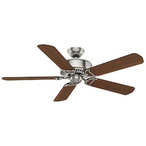 Panama DC 54 in. Indoor Brushed Nickel Ceiling Fan with Remote