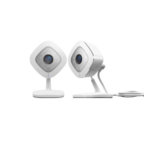 Arlo Indoor 1080p Wi-Fi Security Camera in White/Black (2-Pack