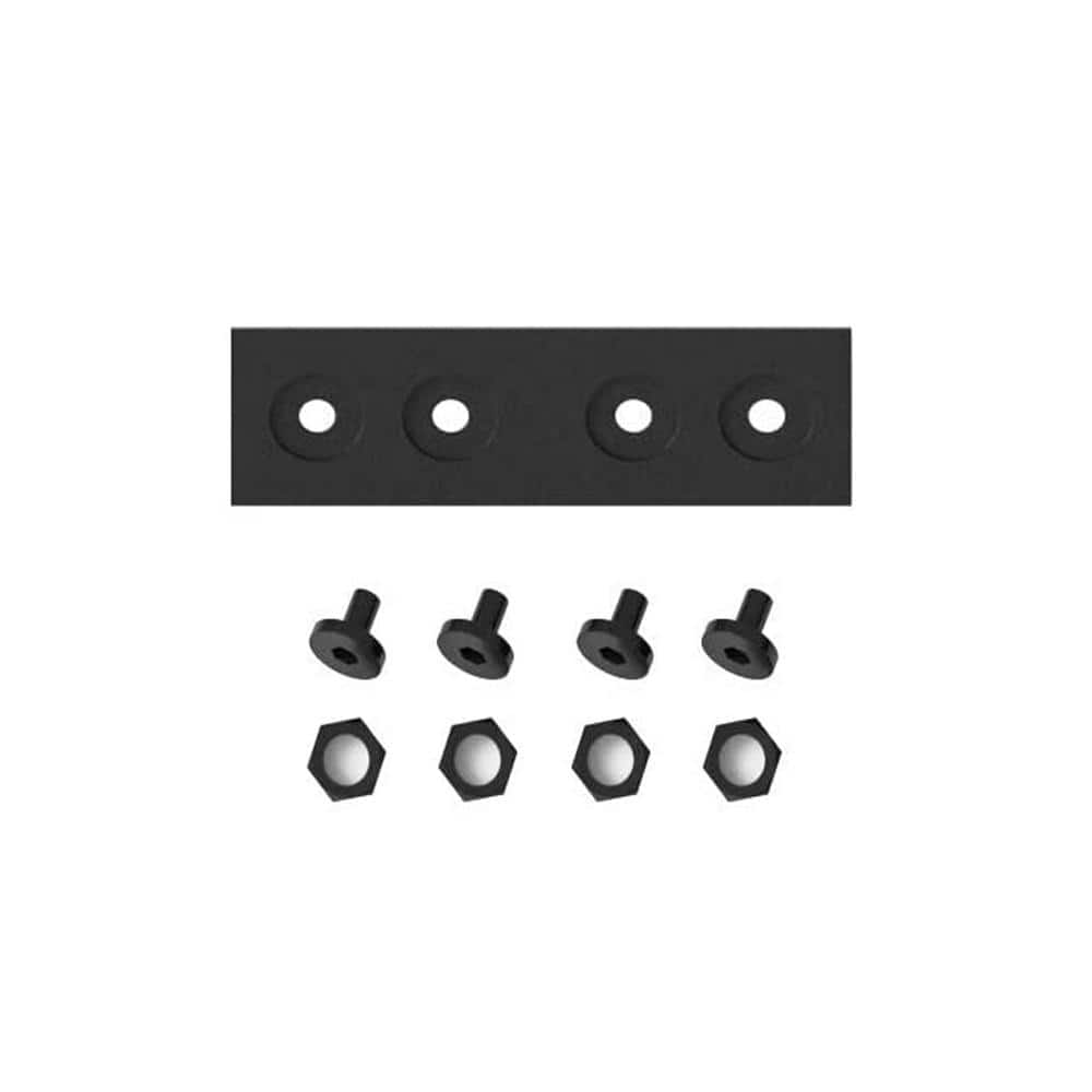 Sliding Barn Door Hardware Accessories Track Connector Junction Plate price history on PriceWatchPro