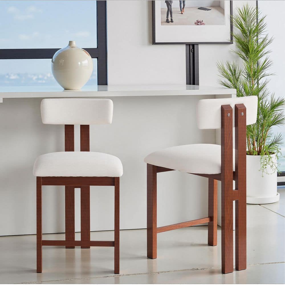 Firavoe 28 Counter Stools Bar Stools Set Of Top Notch Counter High