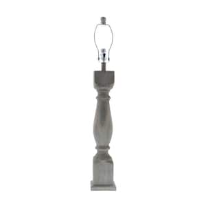 Josephine 31 in. Brown Washed Table Lamp