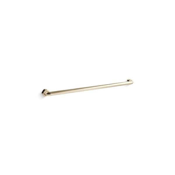 KOHLER Occasion 36 in. Grab Bar in Vibrant French Gold