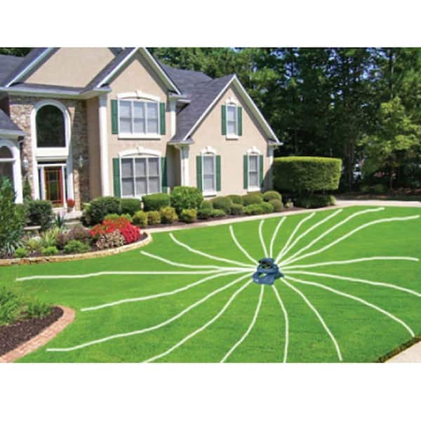 Ray Padula Plastic Pulsating Sprinkler on In-Series Plastic Circle Base —  Ray Padula Lawn and Garden