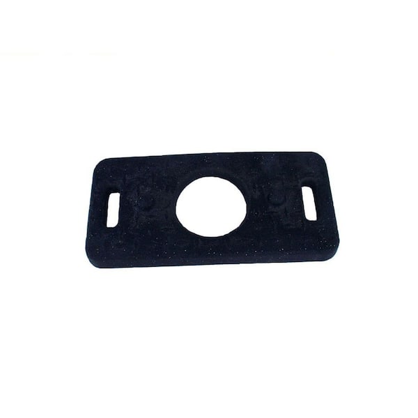 Three D Traffic Works 20 lb. Black Rubber Stackable Channelize Base