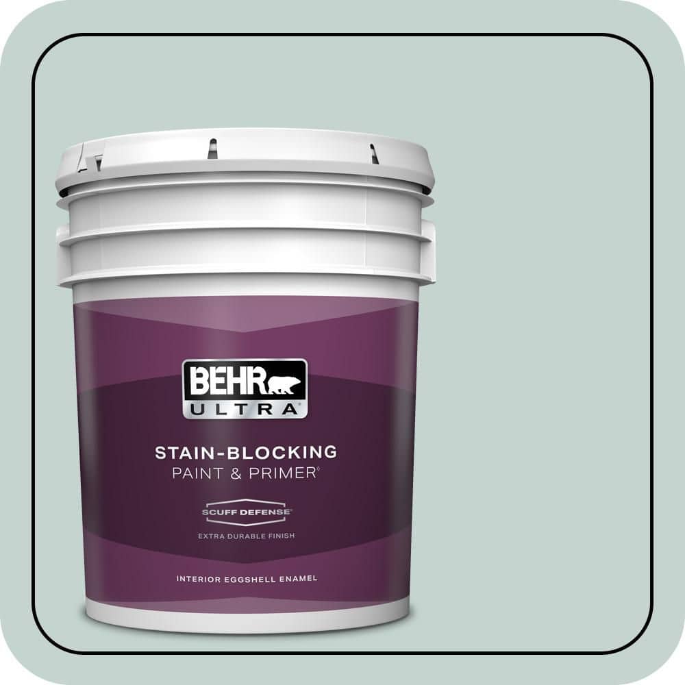5 gal. #490E-3 Celtic Gray Extra Durable Eggshell Enamel Interior Paint & Primer price history on PriceWatchPro