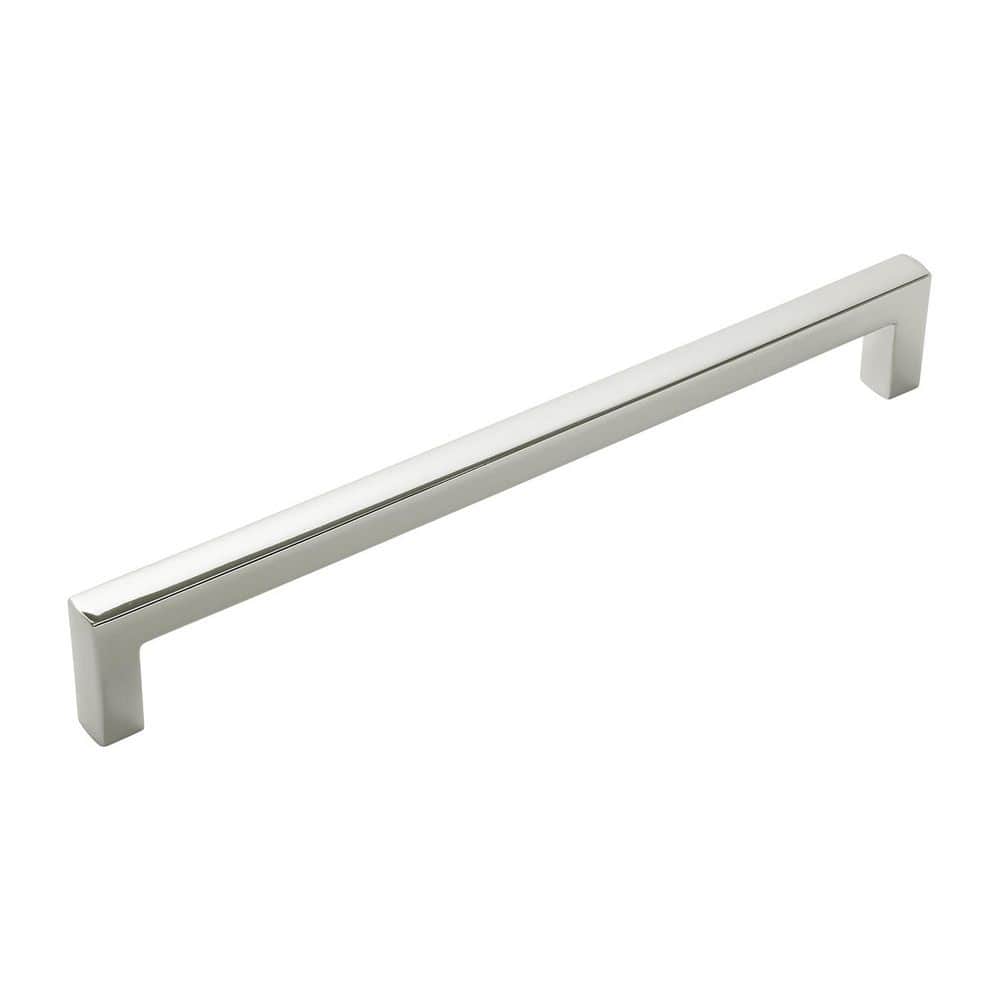 Coventry Collection Pull 8-13/16 in. (224mm) Center to Center Polished Nickel Bar Cabinet Pull price history on PriceWatchPro