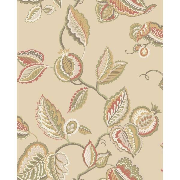 York Wallcoverings Waverly Classics Fantasy Fleur Wallpaper