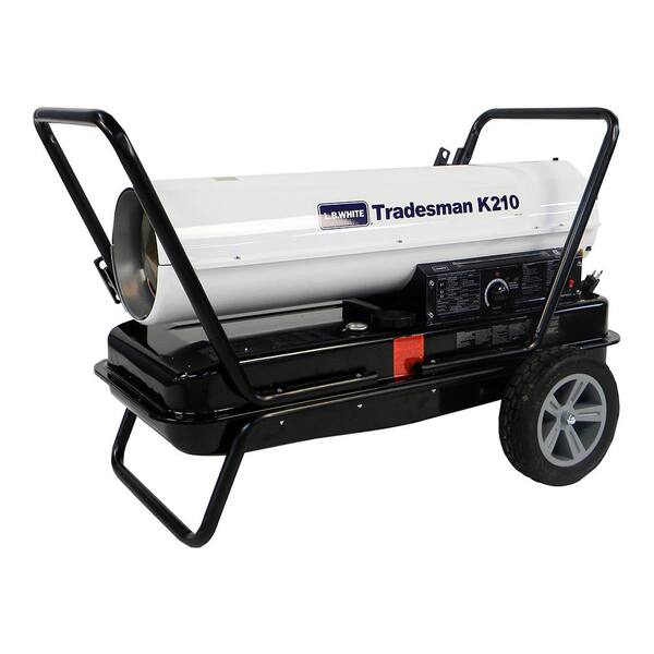 210,000 BTU Forced Air Portable Kerosene Heater L.B. White Tradesman K210 -  The Home Depot