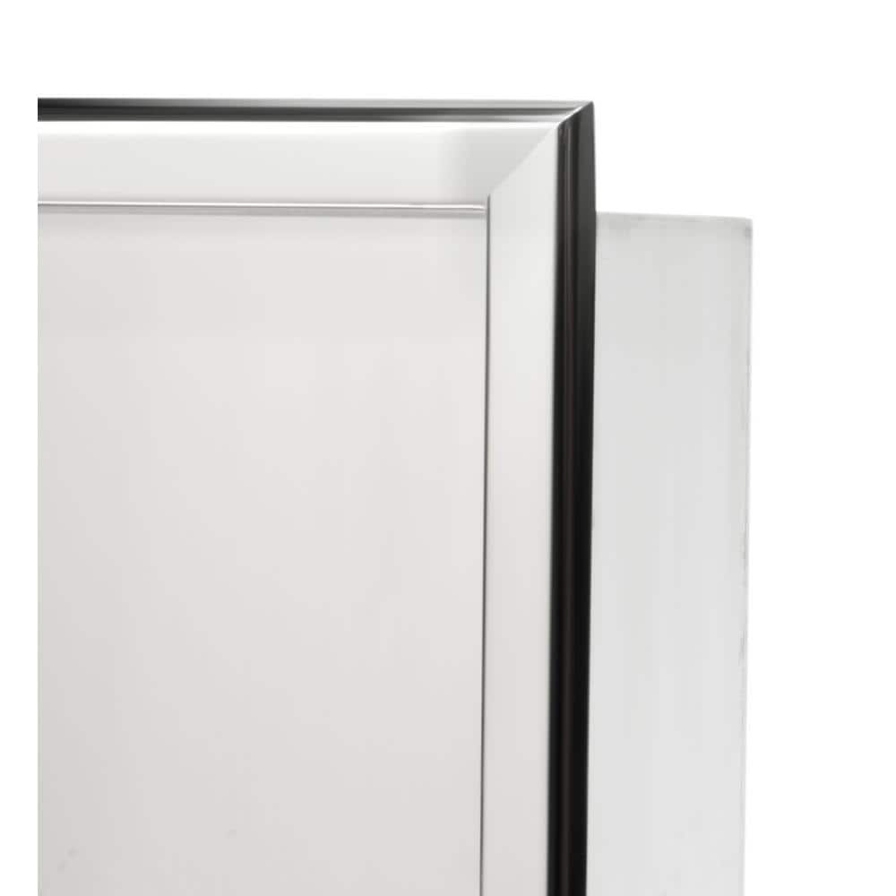 Polished Stainless Steel Square Wall Mount Shower Niche