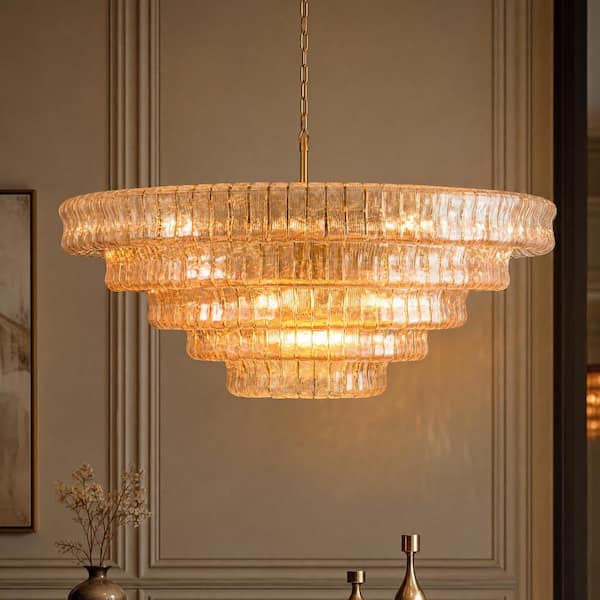Amber - Chandeliers - The Home Depot