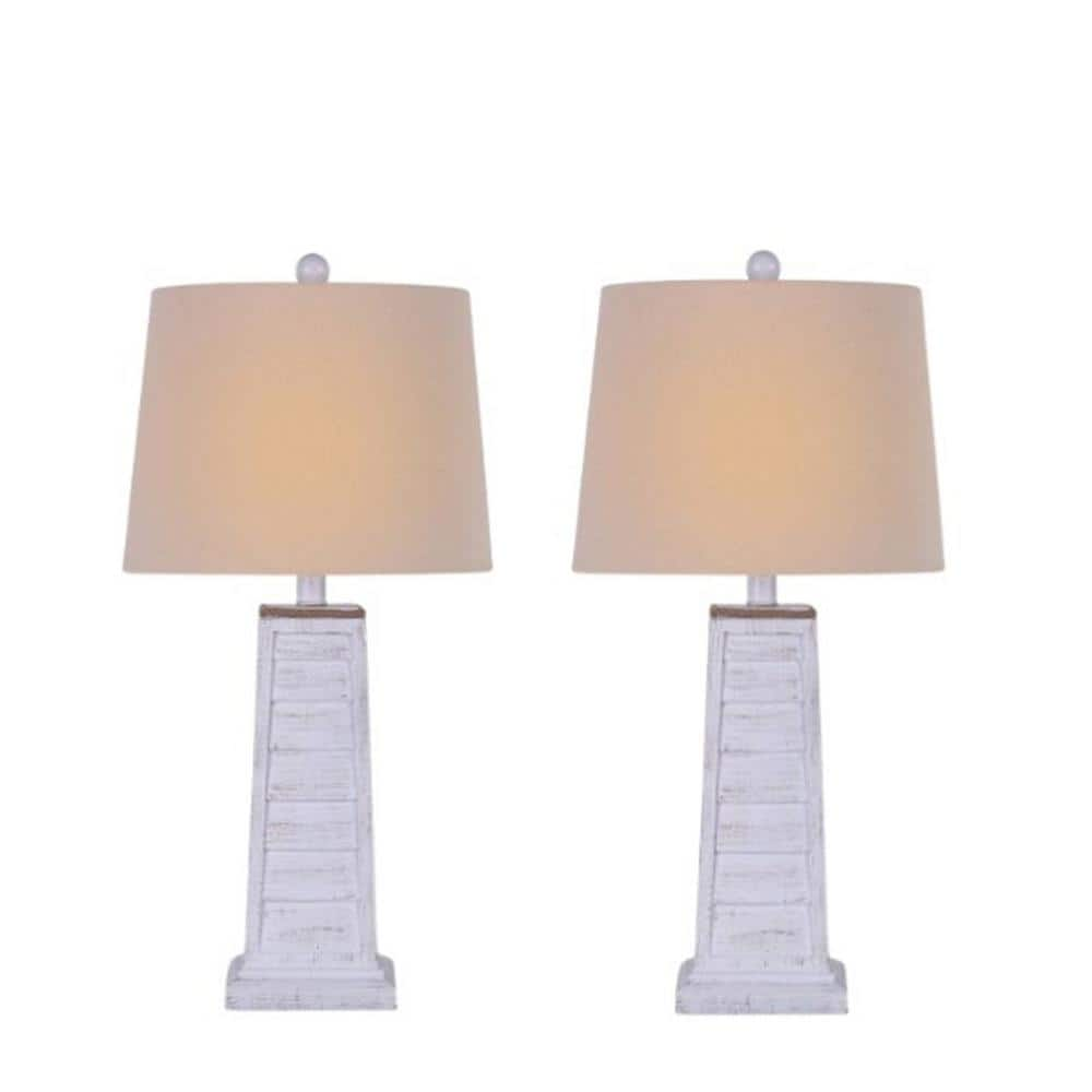 Coastal shutter hot sale table lamp