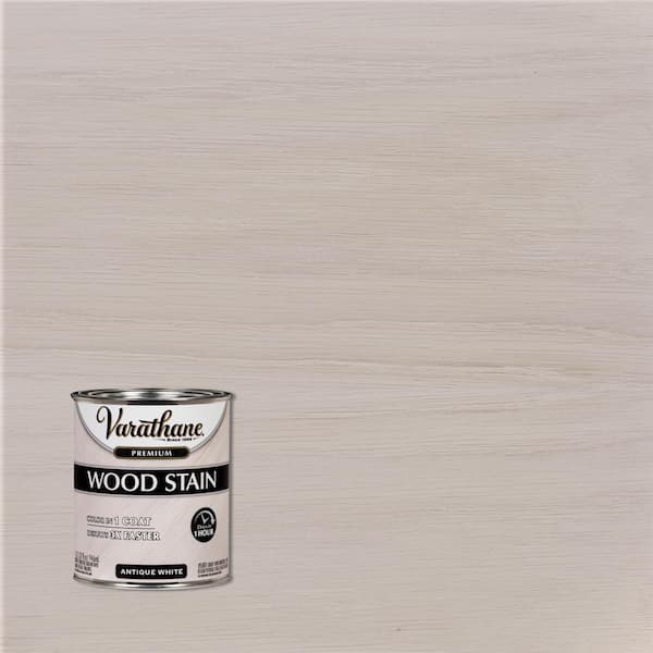 Varathane 1 qt. Antique White Premium Fast Dry Interior Wood Stain (2-Pack)