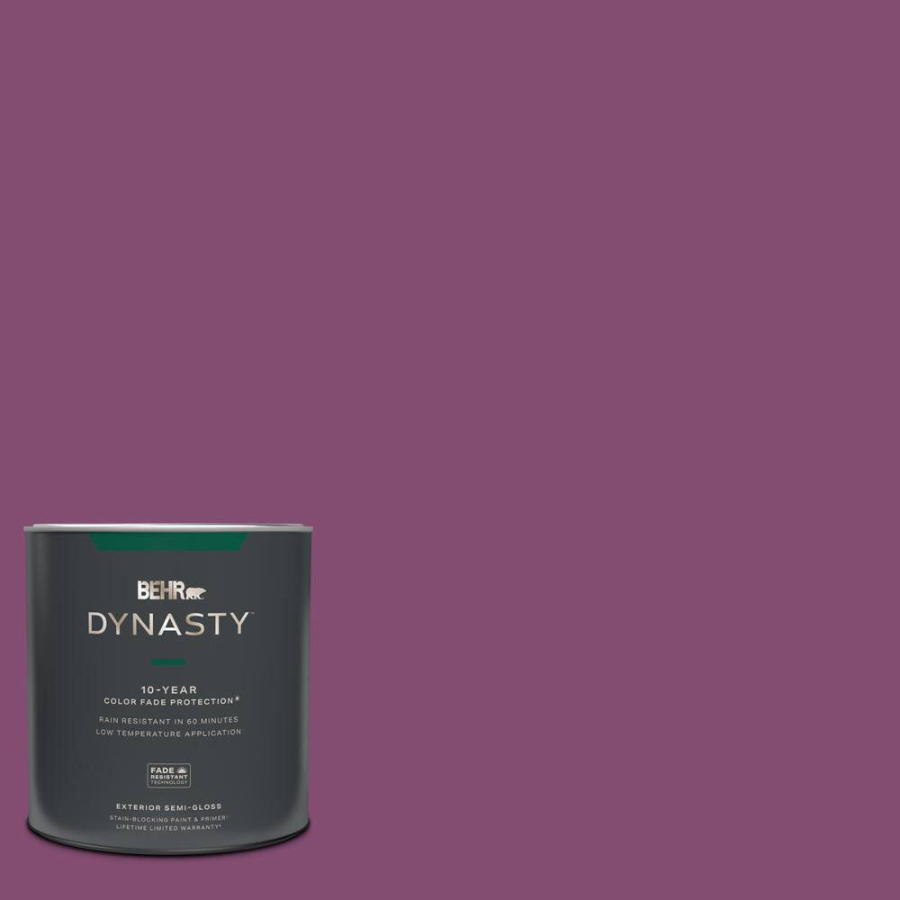 BEHR DYNASTY 1 qt. 680B7 Sugar Plum SemiGloss Exterior Stain
