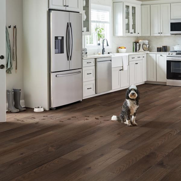 Lifeproof Timber Wolf Hickory 0.28 in. T x 6.5 in. W Waterproof Engineered Hardwood Flooring (21.8 sq. ft./case)
