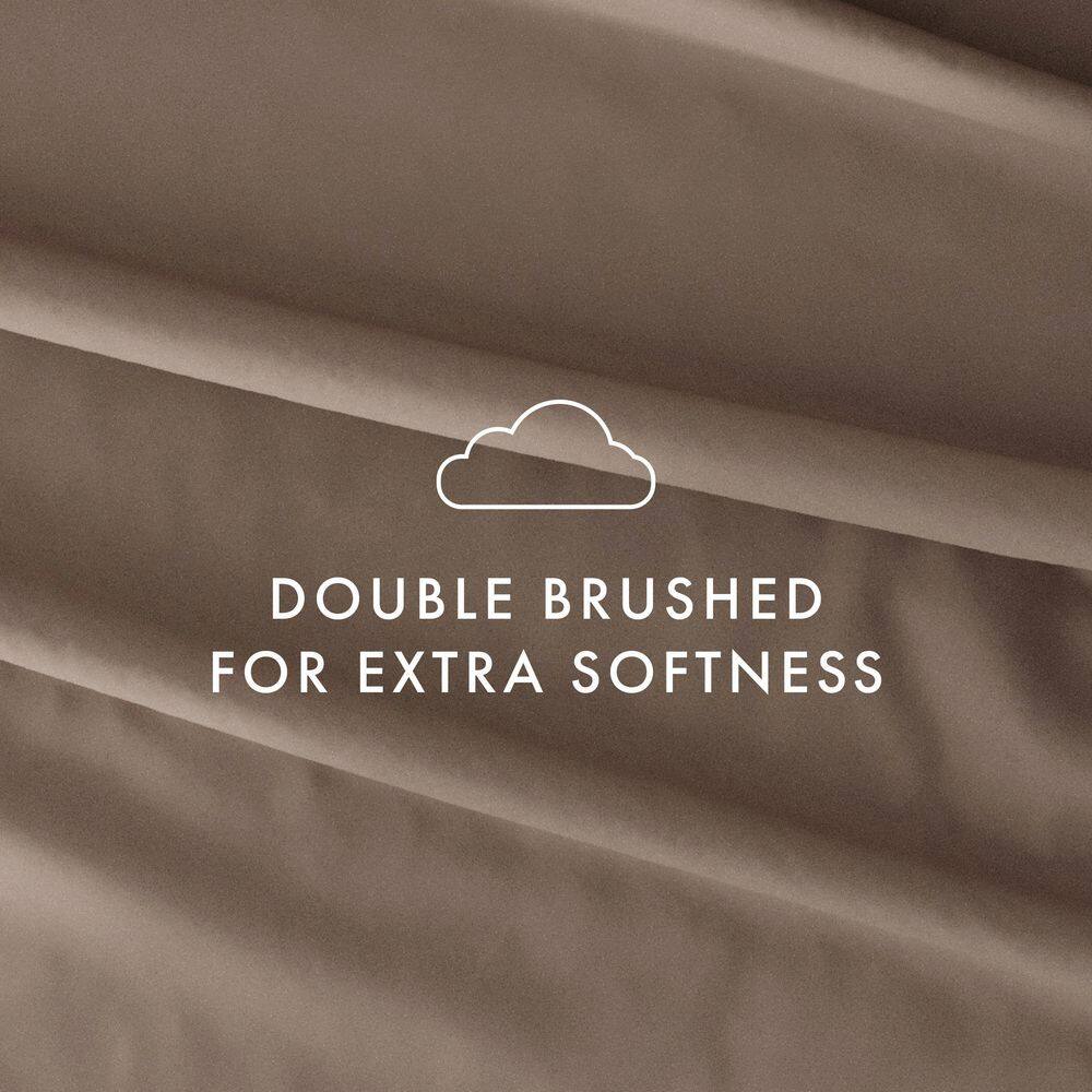 Taupe Queen Ultra Soft Microfiber 6-Piece Sheet Set