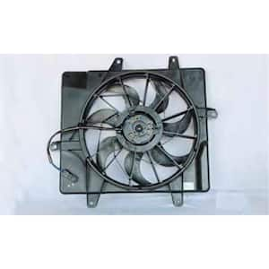 Dual Radiator and Condenser Fan Assembly 2001-2008 Chrysler PT Cruiser 2.4L