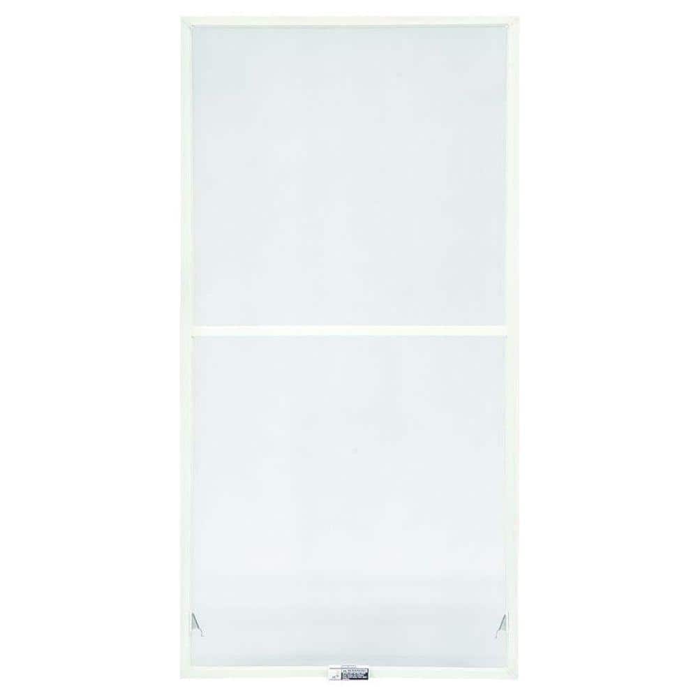 27-7/8 in. x 62-27/32 in. 200 and 400 Series White Aluminum Double-Hung TruScene Window Screen price history on PriceWatchPro