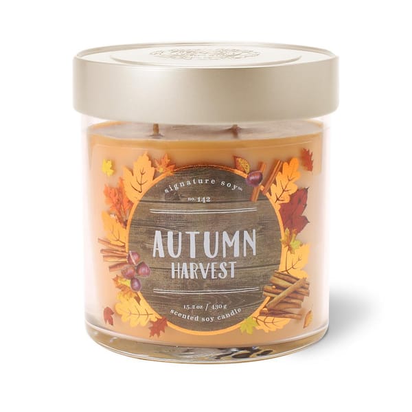 Signature Soy 15.2 oz. Autumn Harvest Scented Candle
