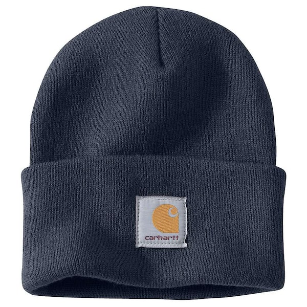 Carhartt Men's OFA Navy Acrylic Hat Liner Headwear