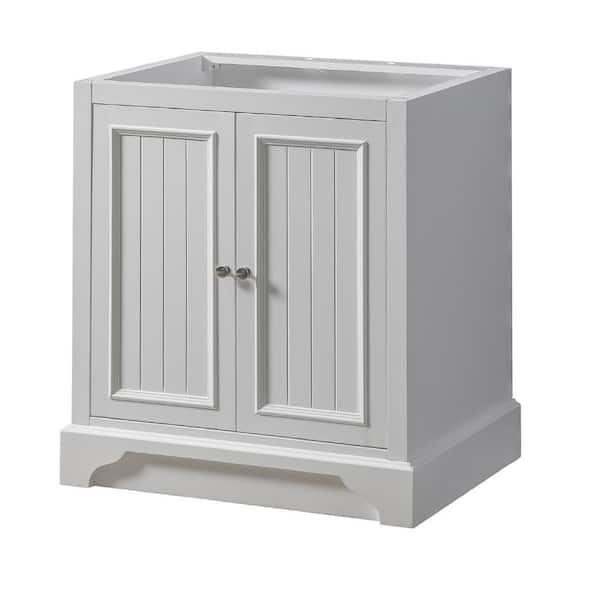 Direct vanity sink Kingswood 32 in. W x 25 in. D x 36 in. H Bath Vanity Cabinet without Top in White