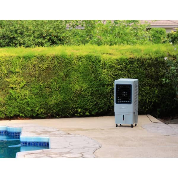 1000 CFM 3 of Speed Settings 4-in-1 Portable Evaporative Cooler for 500  sq.ft.