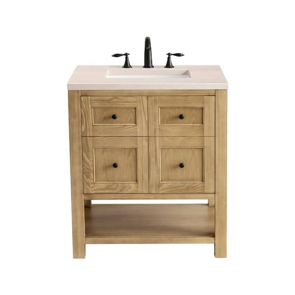 Lark Manor Wellsville 55'' Double Bathroom Vanity with Quartz Top